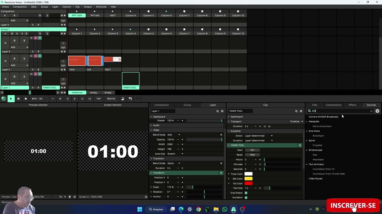 TIMER TOOLS RESOLUME