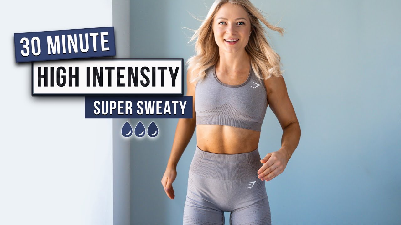 30 MIN KILLER BODYWEIGHT HIIT Workout - Circuit Training, Full Body, No Equipment