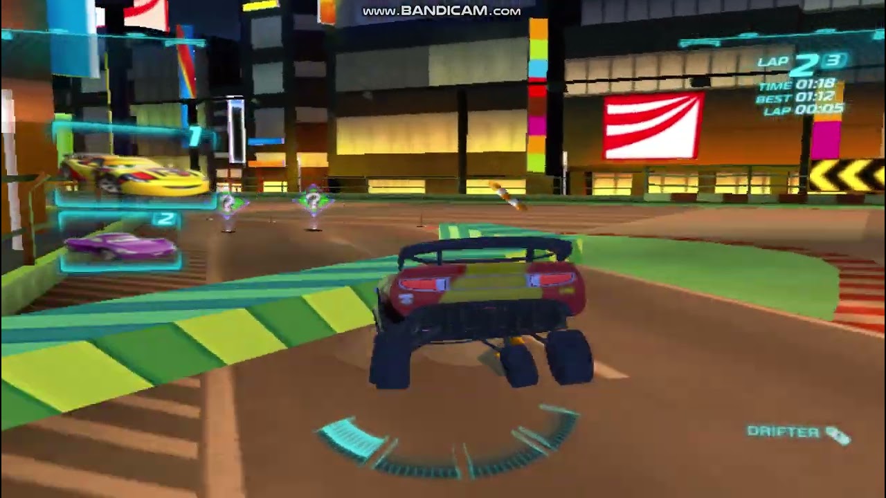 Cars 2 the Video Game Mission: Objects in Mirrors