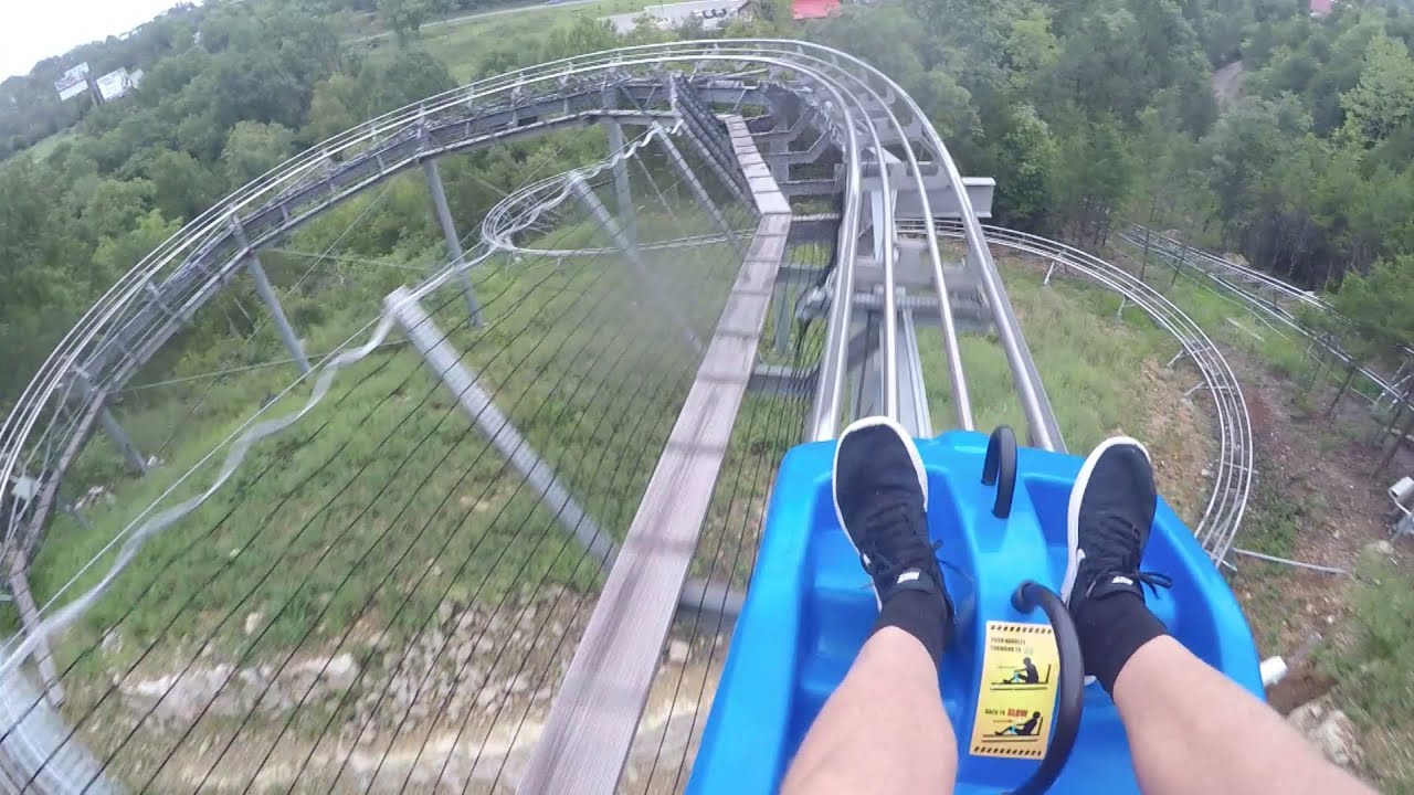 Clay Cooper's Ride on the Runaway Mountain Coaster
