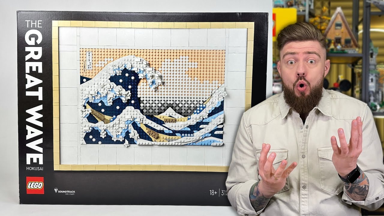 WIELKA FALA 🌊 LEGO ART 31208 RECENZJA