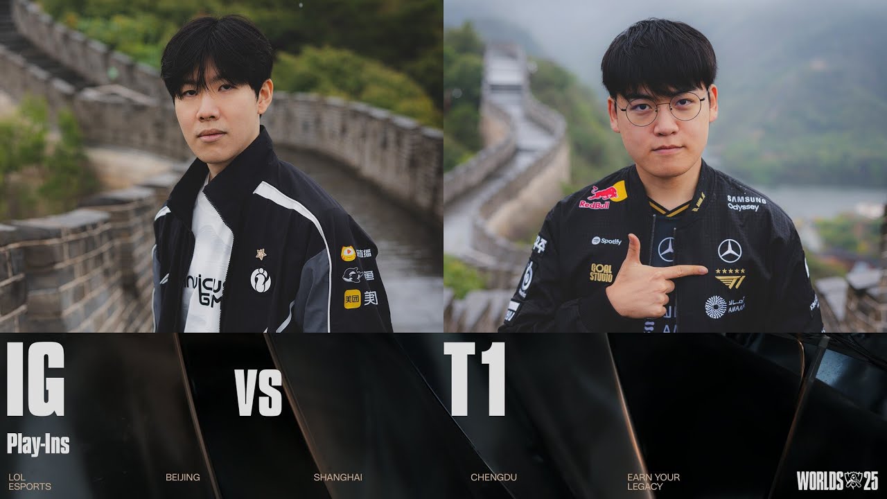 IG vs T1 | WORLDS 2025 | Play-Ins | Game 04 | Invictus Gaming vs T1