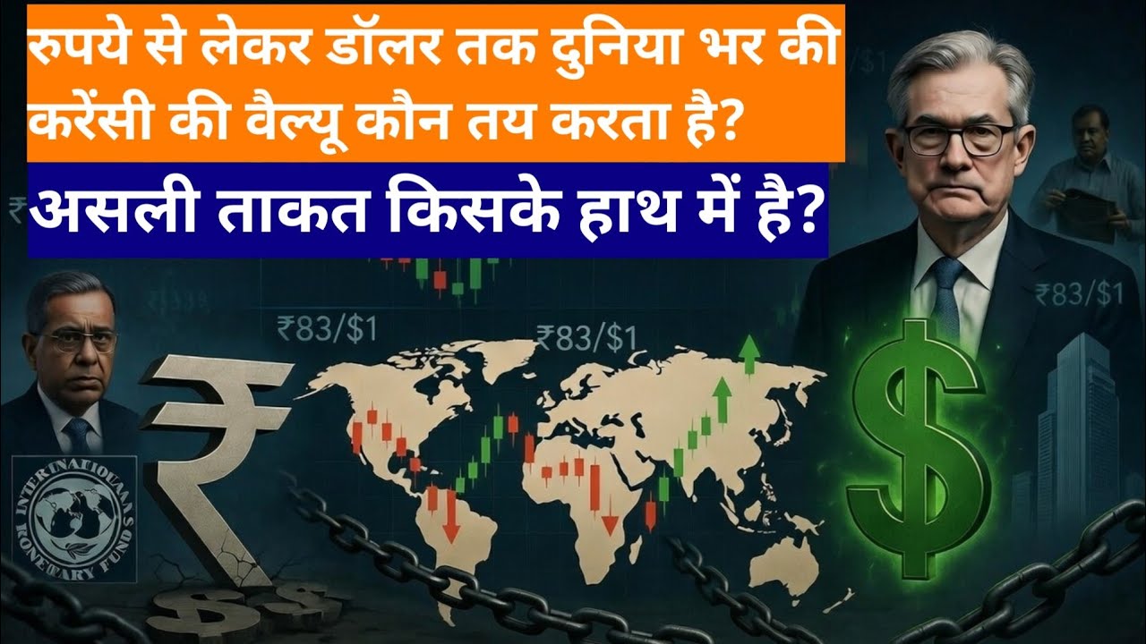Rupee Weak, Dollar Strong! Discover Who Really Controls Global Money | World Important Knowledge