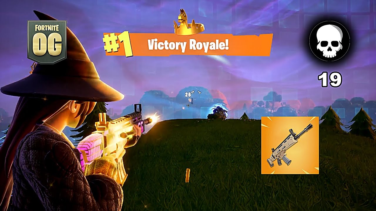 FORTNITE OG Season 7 | Zero Build Solo Gameplay 19 kill Victory Royale..🔥