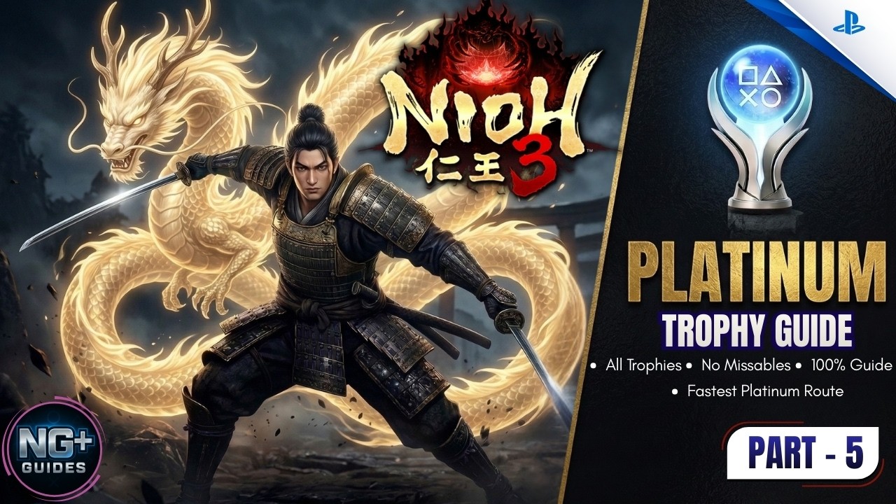 Nioh 3 Platinum Trophy Guide 05/x | Full 100% Walkthrough | Maisaka