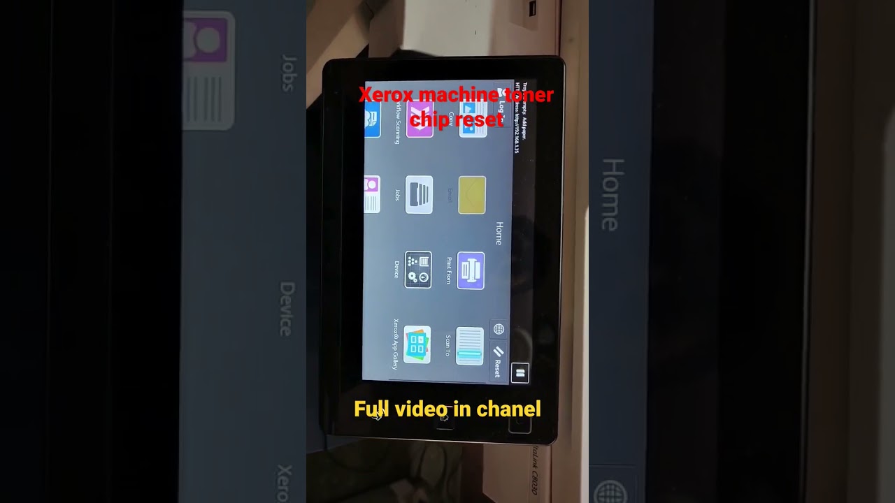 toner chip reset 