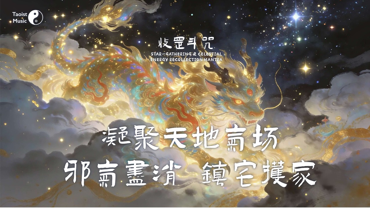凝聚天地氣場！百位神靈隨行，神獸輔佐！「收罡斗咒」邪氣盡消，鎮宅護家！Taoist the 