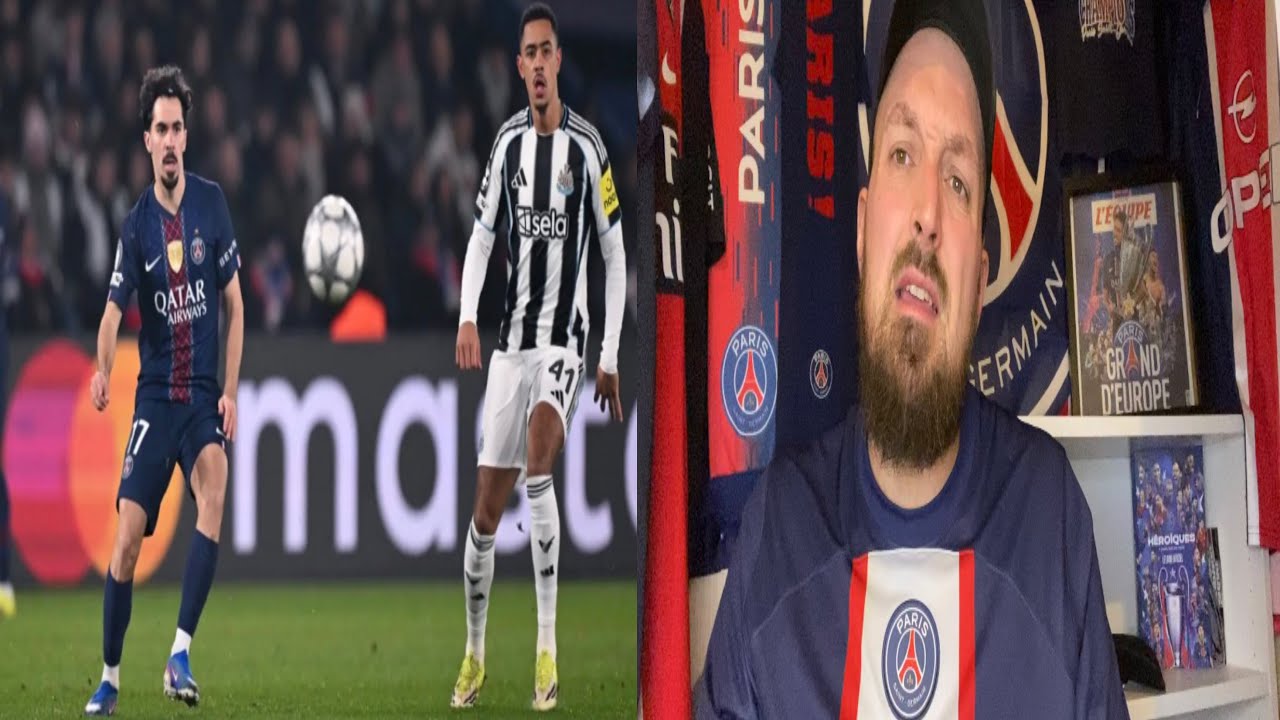PSG-NEWCASTLE 1-1 J8 DE LDC : LE PSG AUX BARRAGES , l’OM AUX BAGAGES !!! 