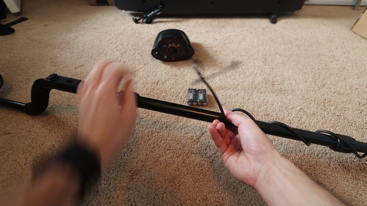 Setting Up Tacklife Metal Detector mmd05