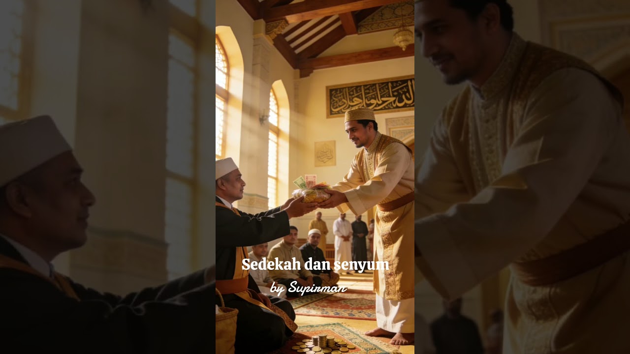 Sedekah dan senyum #lagureligi