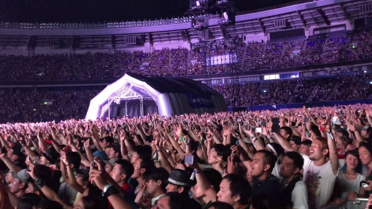 summer sonic 2016 8.21 tokyo radiohead creep