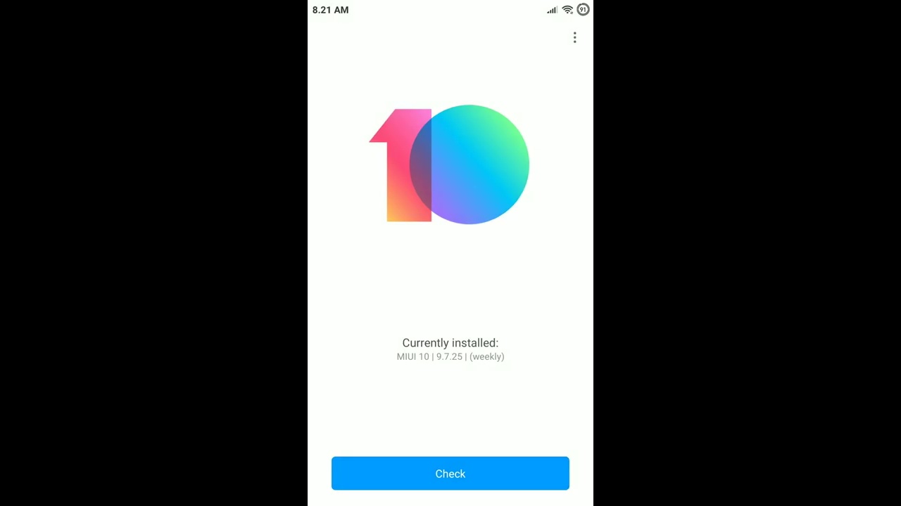 MIUI 10.5 by xiaomi.eu  9.7.25 Beta Android Pie 9 installed on Xiaomi Mi 6