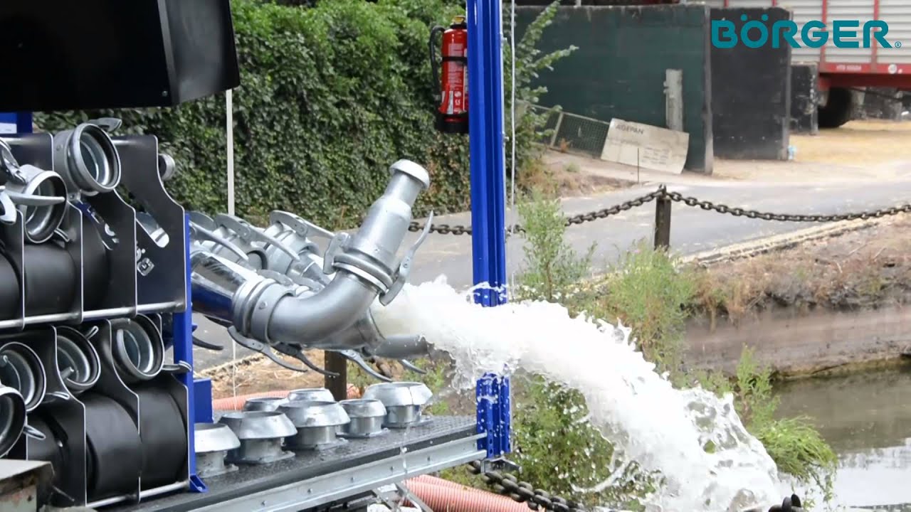 Mobile Drehkolbenpumpen von Börger
