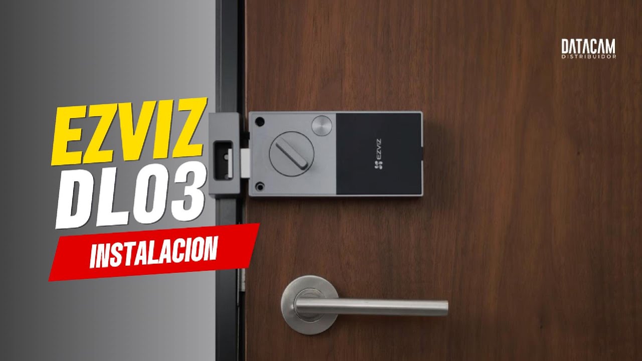 🔐 Instalación Cerradura EZVIZ DL03: ¡Seguridad Inteligente en minutos! 🔑🏠