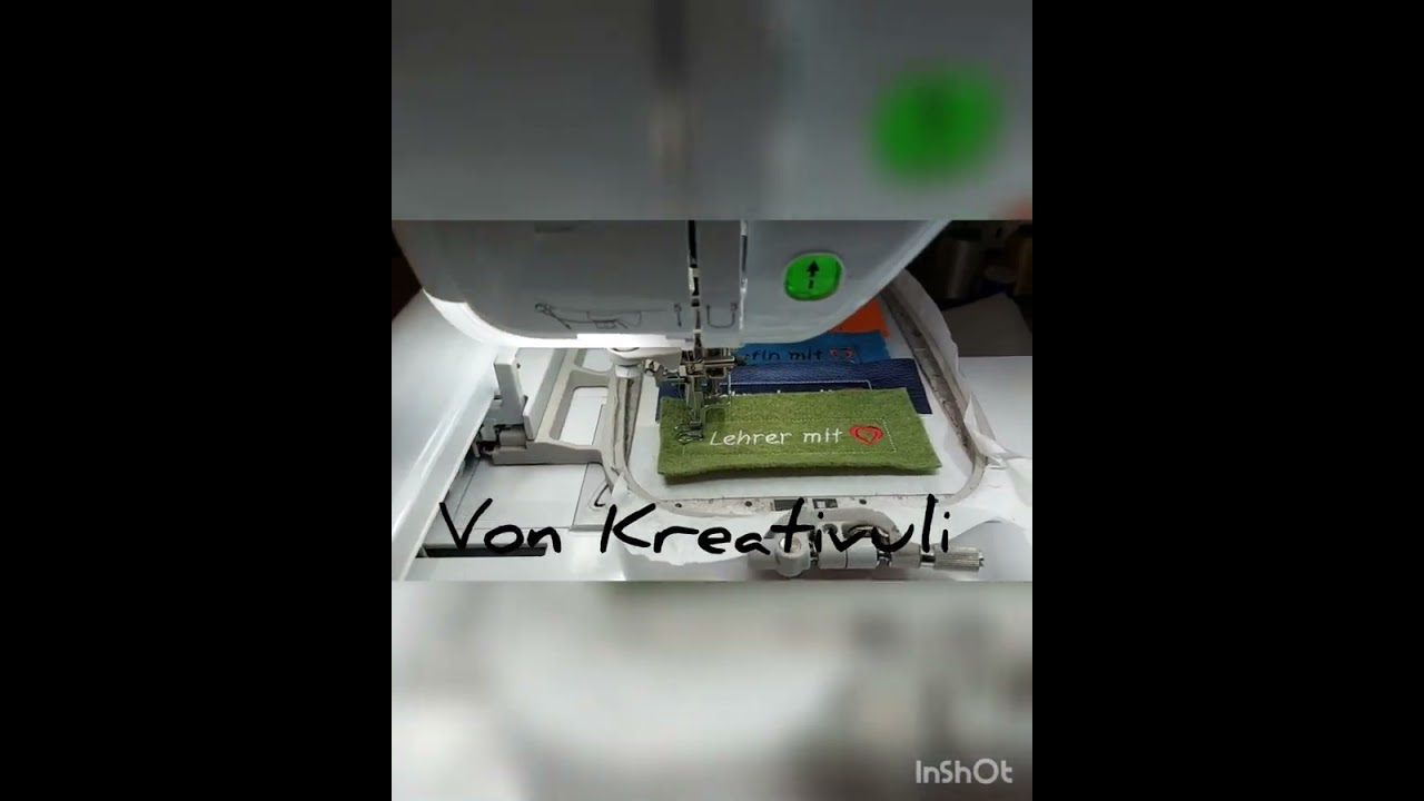 Stickdatei Anhänger mit ❤️ von Kreativuli