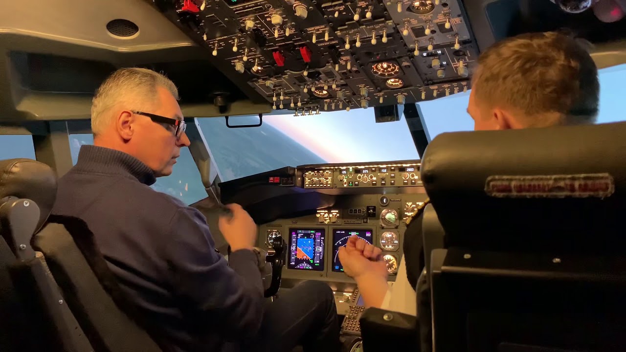 Авиатренажер DREAM AERO. Boeing 737NG. ТРЦ Columbus.