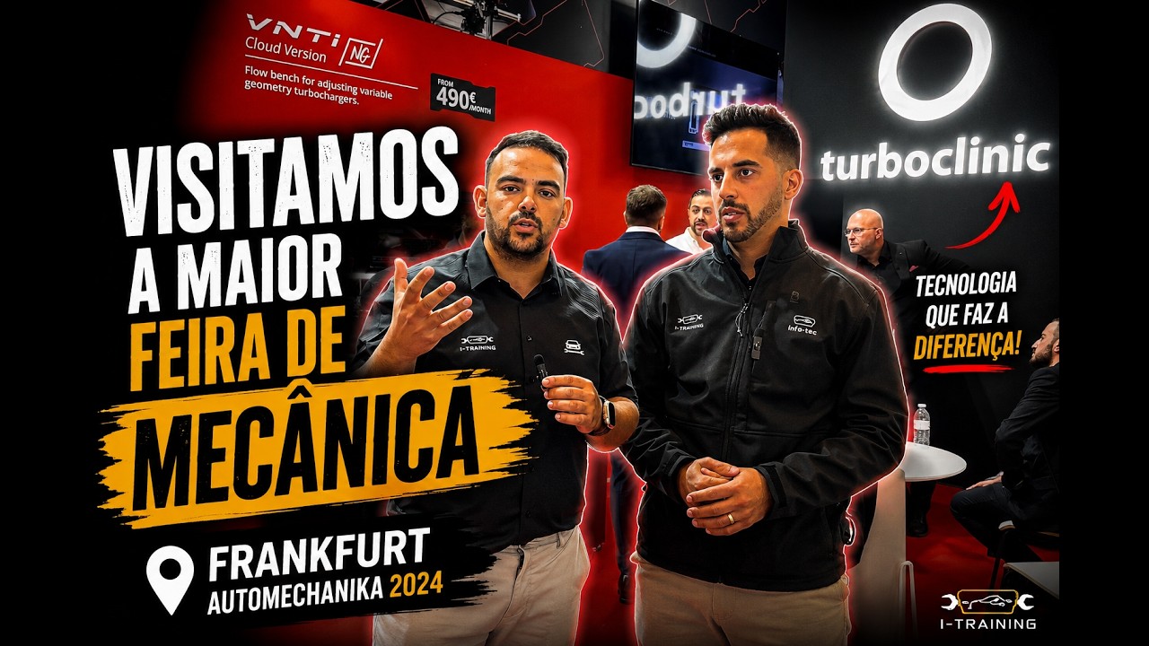 Visitamos a MAIOR FEIRA do setor automóvel da Europa! @automechanikafrankfurt