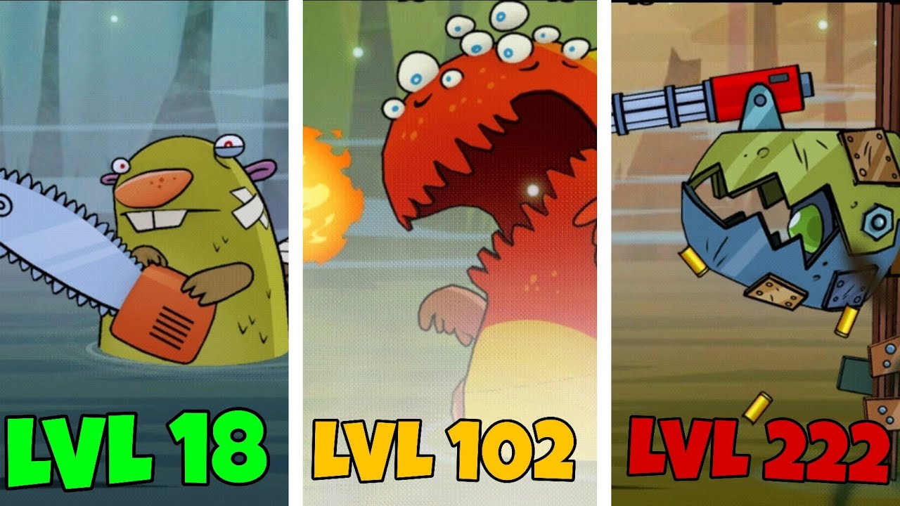 Swamp Attack: All Boss Battles (Evil Mode) - Maxed Out Weapons And Defenses