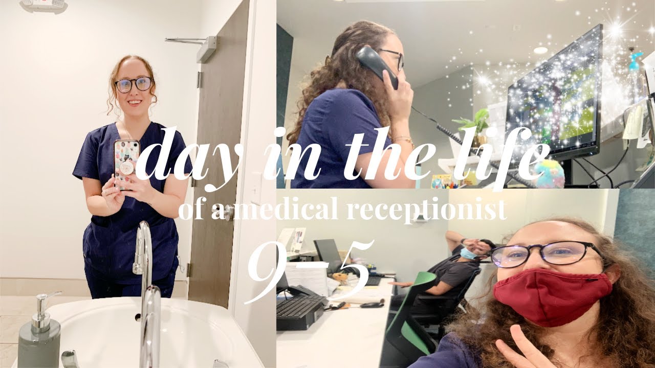 Day in my life as a Medical Receptionist! Come to work with me at my 9-5!