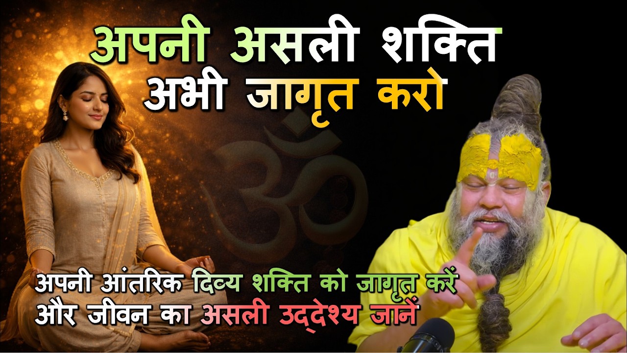 अपनी आंतरिक दिव्य शक्ति को जागृत करें और जीवन का असली उद्देश्य जानें #सत्संगप्रवचन, #आत्मिकउन्नति