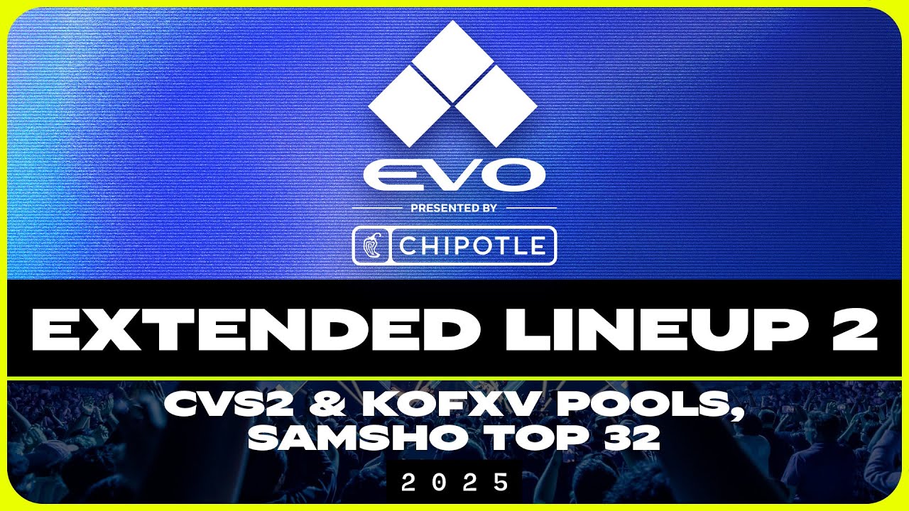 Evo 2025 Day 1: Extended Lineup 2