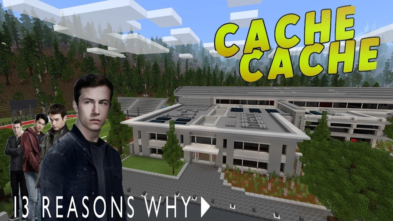 CACHE CACHE MINECRAFT | 13 REASON WHY | EPISODE 80 (PS4)