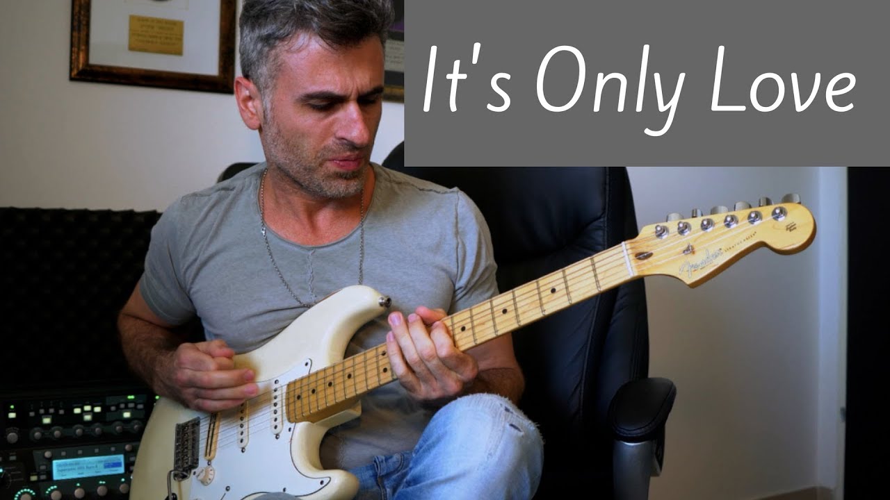 Bryan Adams & Tina Turner - It's Only Love - Electric Guitar Cover