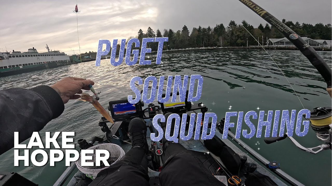 Puget Sound Squid Fishing (ON FIRE)