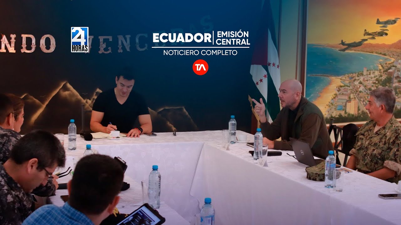 Noticiero de Ecuador (Emisión Central 08/06/2024)