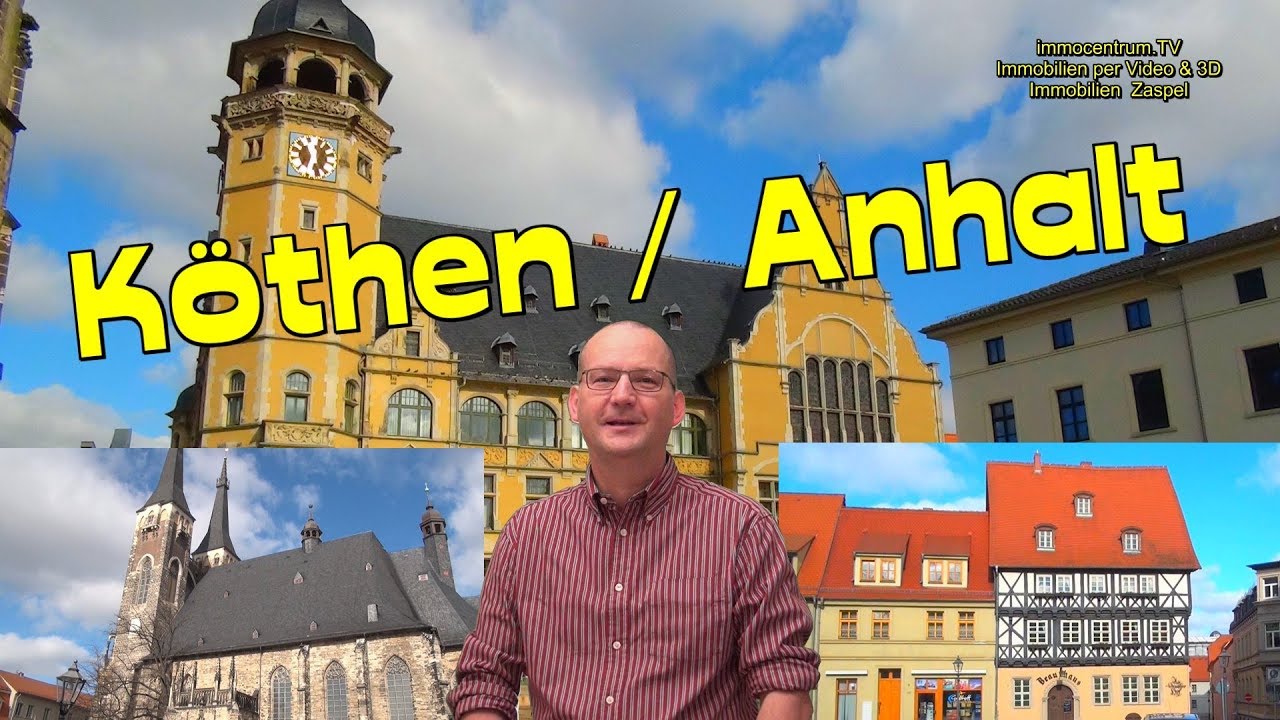 Köthen-Anhalt⛲🏰Historische Residenzstadt-Sachsen-Anhalt-Sehenswürdigkeiten*Video & Stadtrundgang