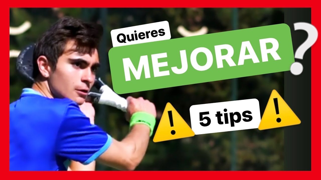 🎾¿PADEL: Estás ESTANCADO? 5 CONSEJOS para MEJORAR TU PADEL [Curso de padel]
