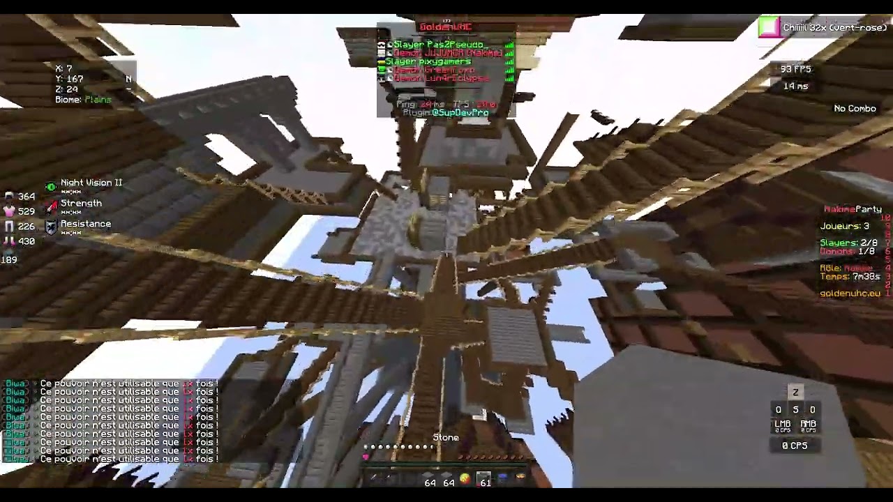 nakime party sur golden uhc