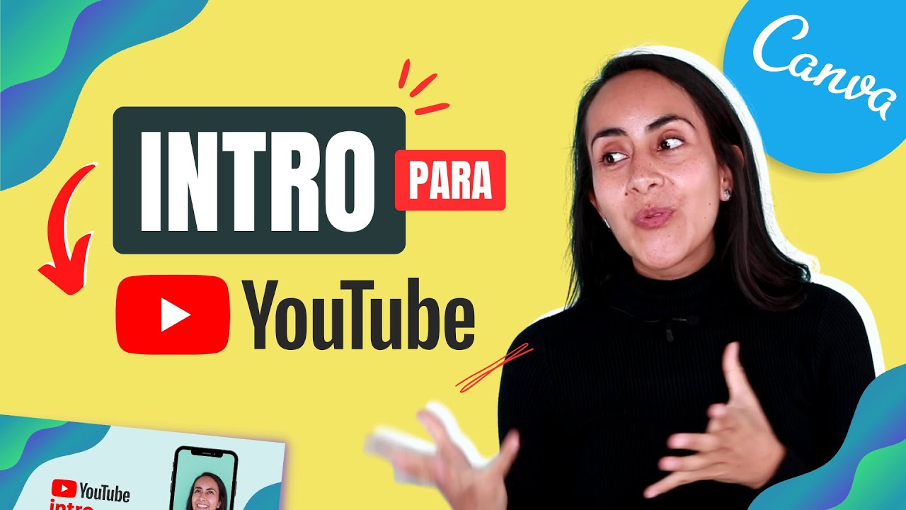 Cómo hacer un INTRO para YOUTUBE con Animación y Música en Canva - Fácil y Gratis!