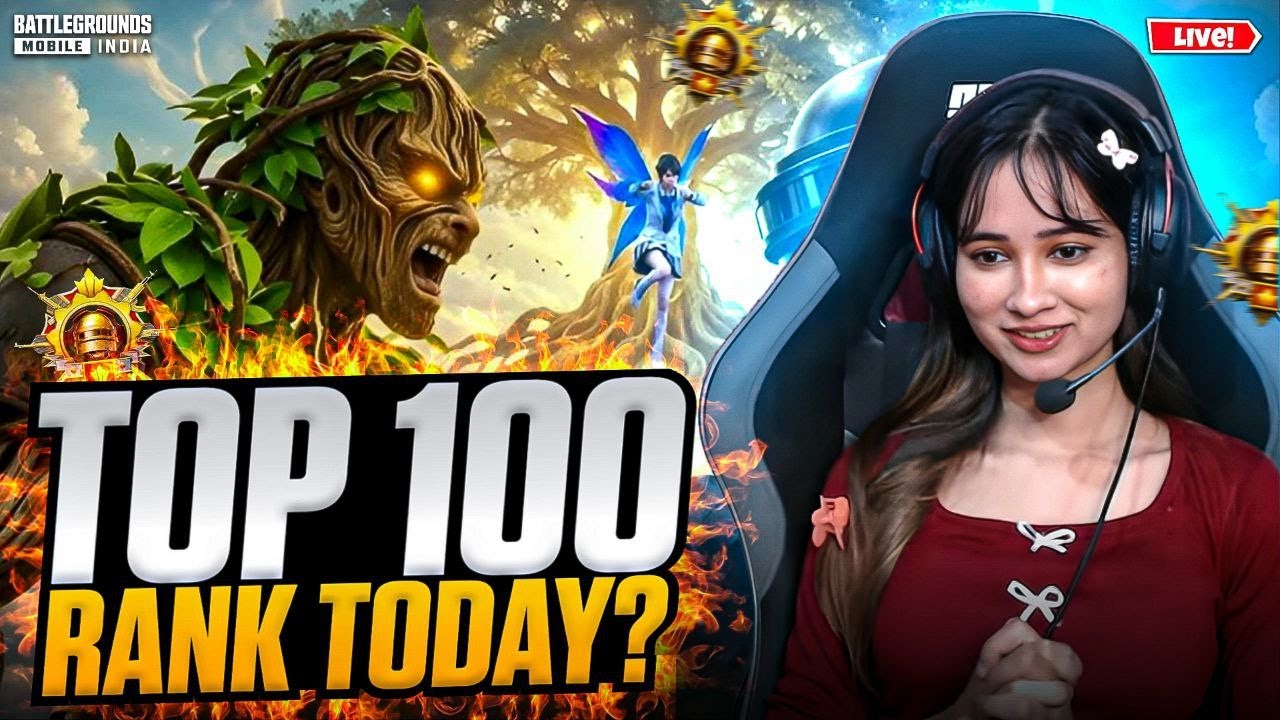 CONQUEROR TOP 100 LIVE😍PLAYING BGMI 4.2 UPDATE LIVE🥳 |