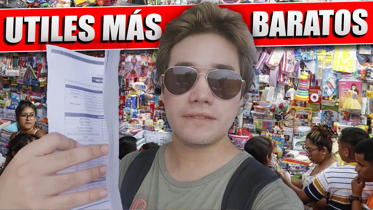 UTILES ESCOLARES más BARATOS | TAI LOY vs TACORA vs DOLLARCITY vs MERCADO CENTRAL vs PLAZA VEA