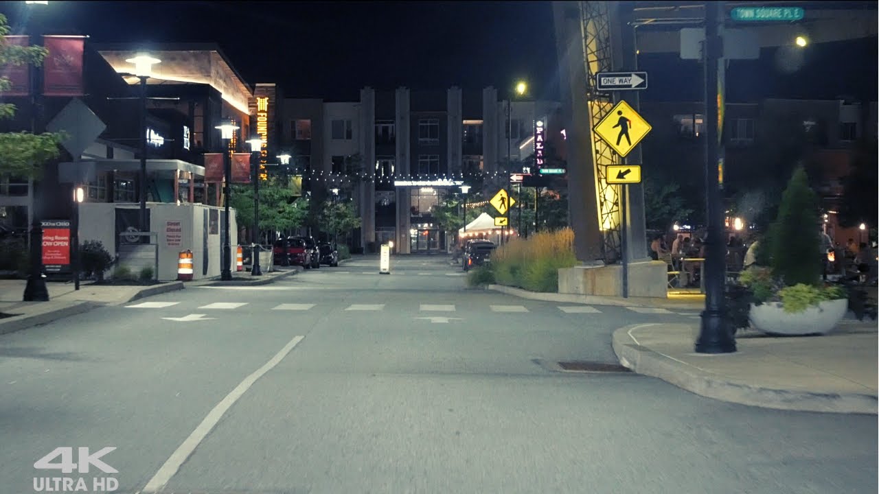 The Village at Valley Forge 4k - Night Drive