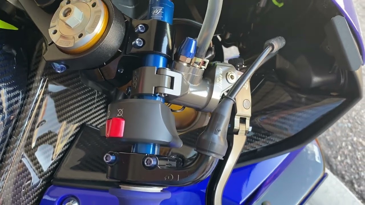 2020 YAMAHA R6 GALESPEED VRC17MM MASTER CYLINDER QUICK REVIEW