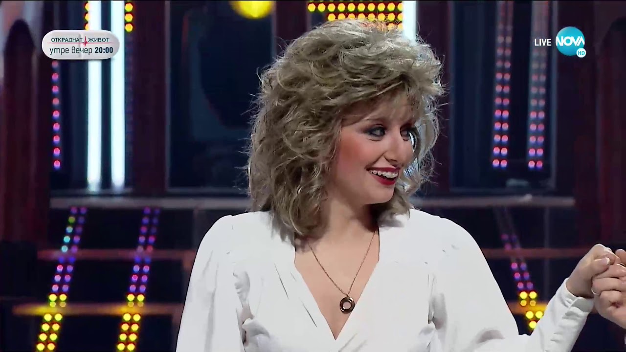 Михаела Маринова като Bonnie Tyler - „Total Eclipse Of The Heart” | Като две капки вода 2021г
