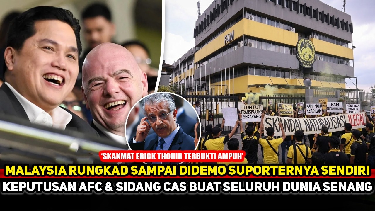 FANS MALAY DEMO BESAR-BESARAN! Sampai minta FAM dibubarkan begini~AFC selamatkan dunia
