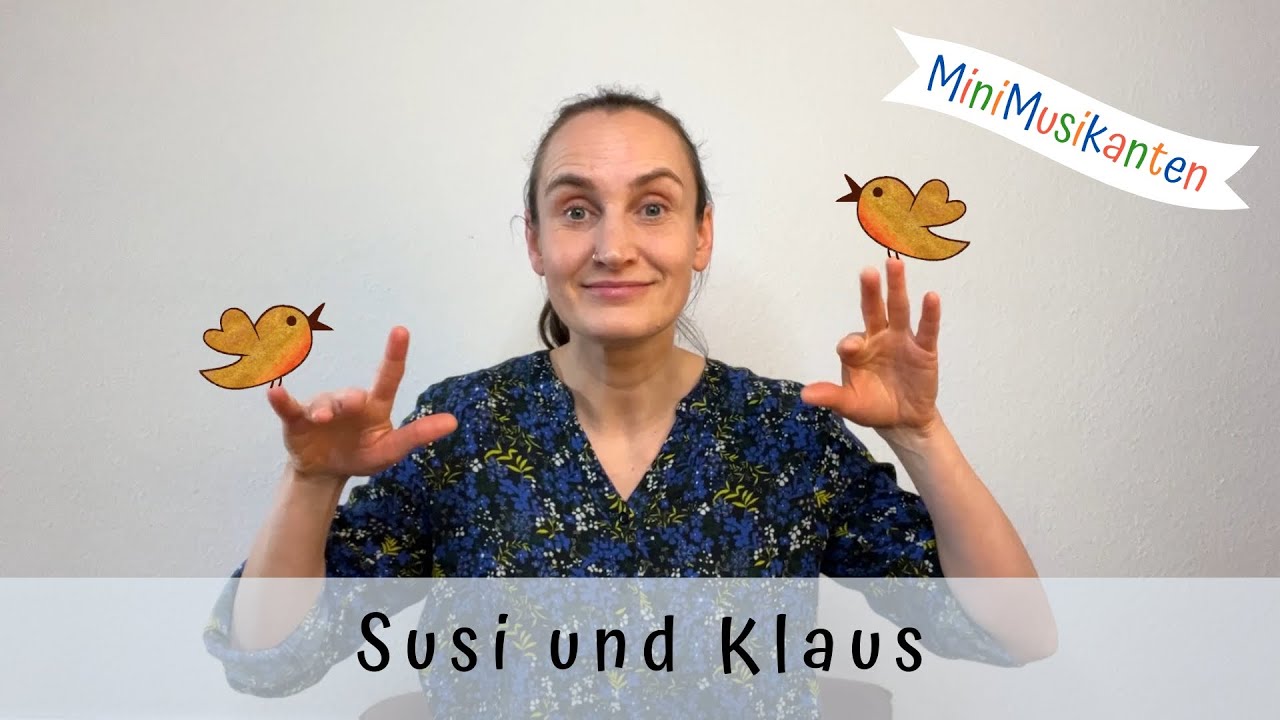 Susi und Klaus  • Fingerspiel || MiniMusikanten
