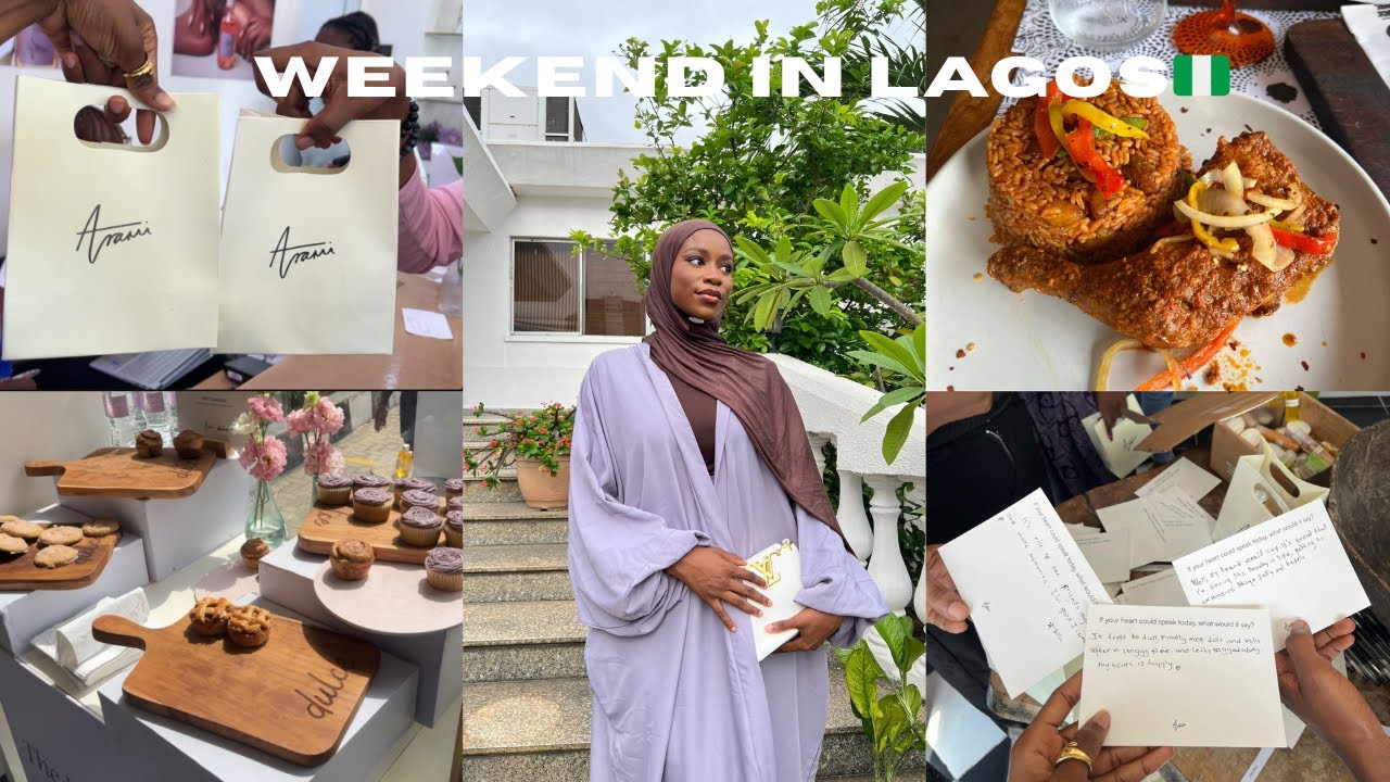 A weekend in Lagos🇳🇬|Skincare shopping,shoot,digital cam