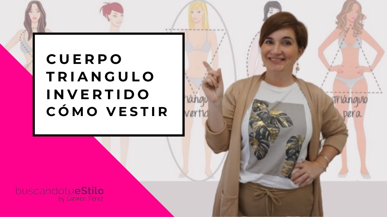 Cómo vestir con cuerpo triangulo invertido | Asesoría de imagen personal