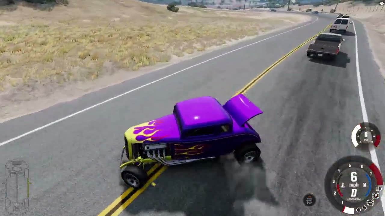 BeamNG drive can i save my cars from crashing!?!