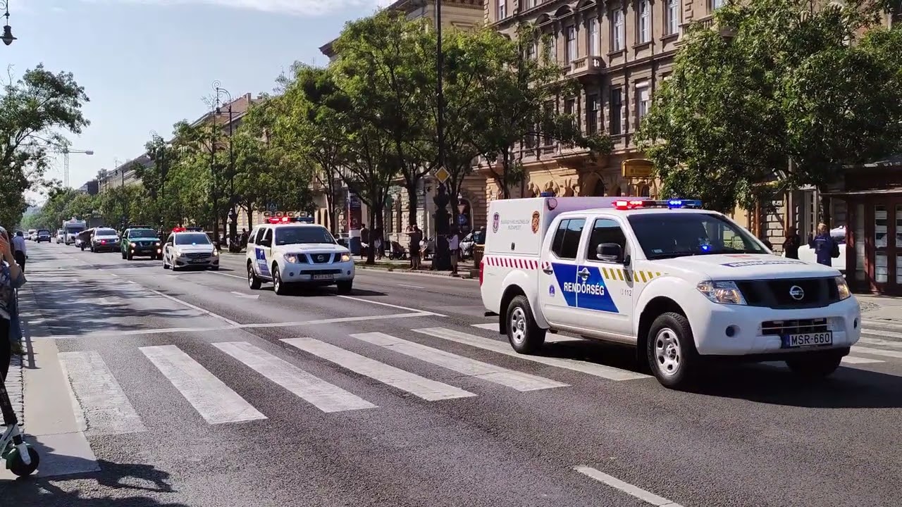 BRFK Felvonul&aacute;s/ Police Car Parade in Budapest (2021.09.)