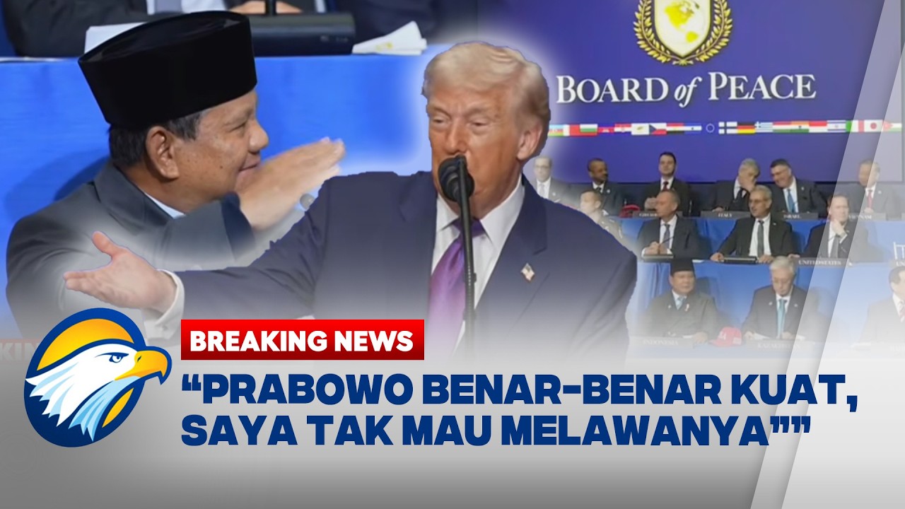 [FULL] Trump Puji Prabowo di KTT BoP: Saya Tak Ingin Melawannya!