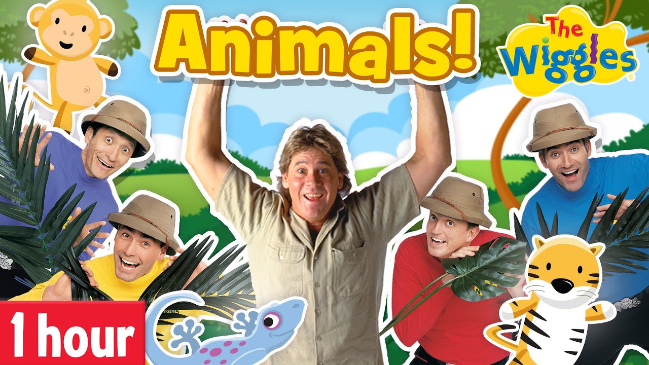 Animal Songs & Nursery Rhymes for Kids | The Wiggles feat. Crocodile Hunter Steve Irwin and more!