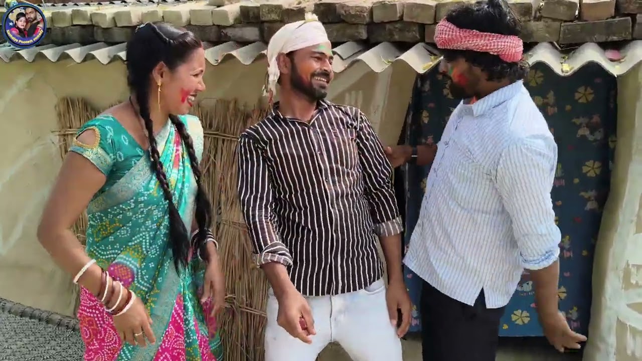 #holi #gaon_ki_bhojai || गांव की भउजाई @KanhaiyaPoonamcomedy #funnycomedy 