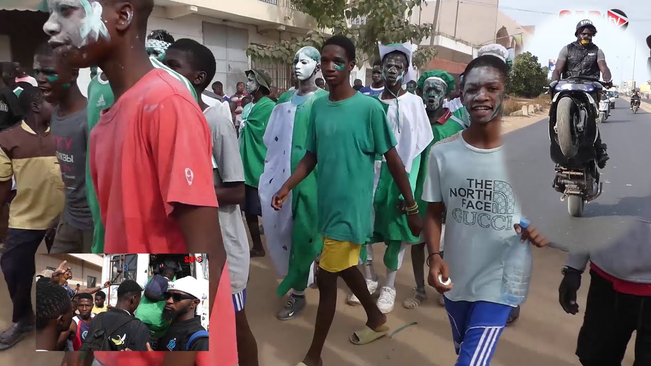 Départ Extra Ordinaire de la À .S .C Keur massar Darou missete💥🏆💚🤍