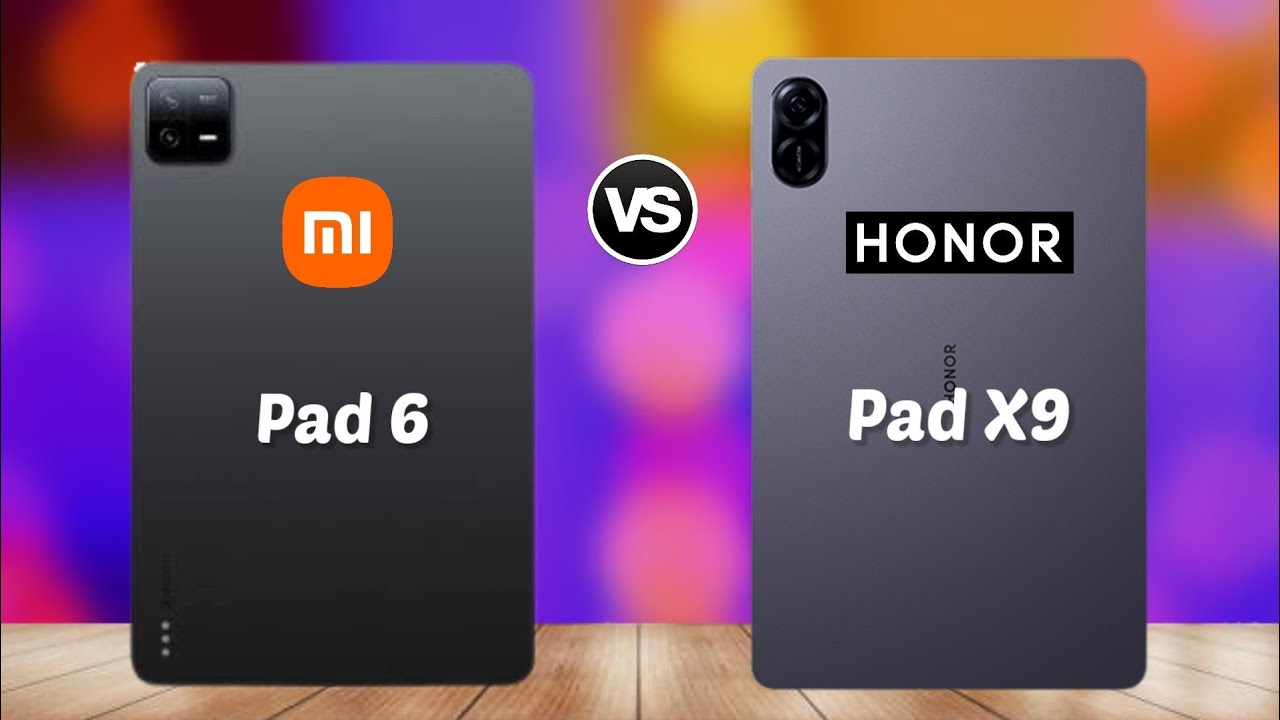 Xiaomi Pad 6 VS Honor Pad X9 Specs Comparison