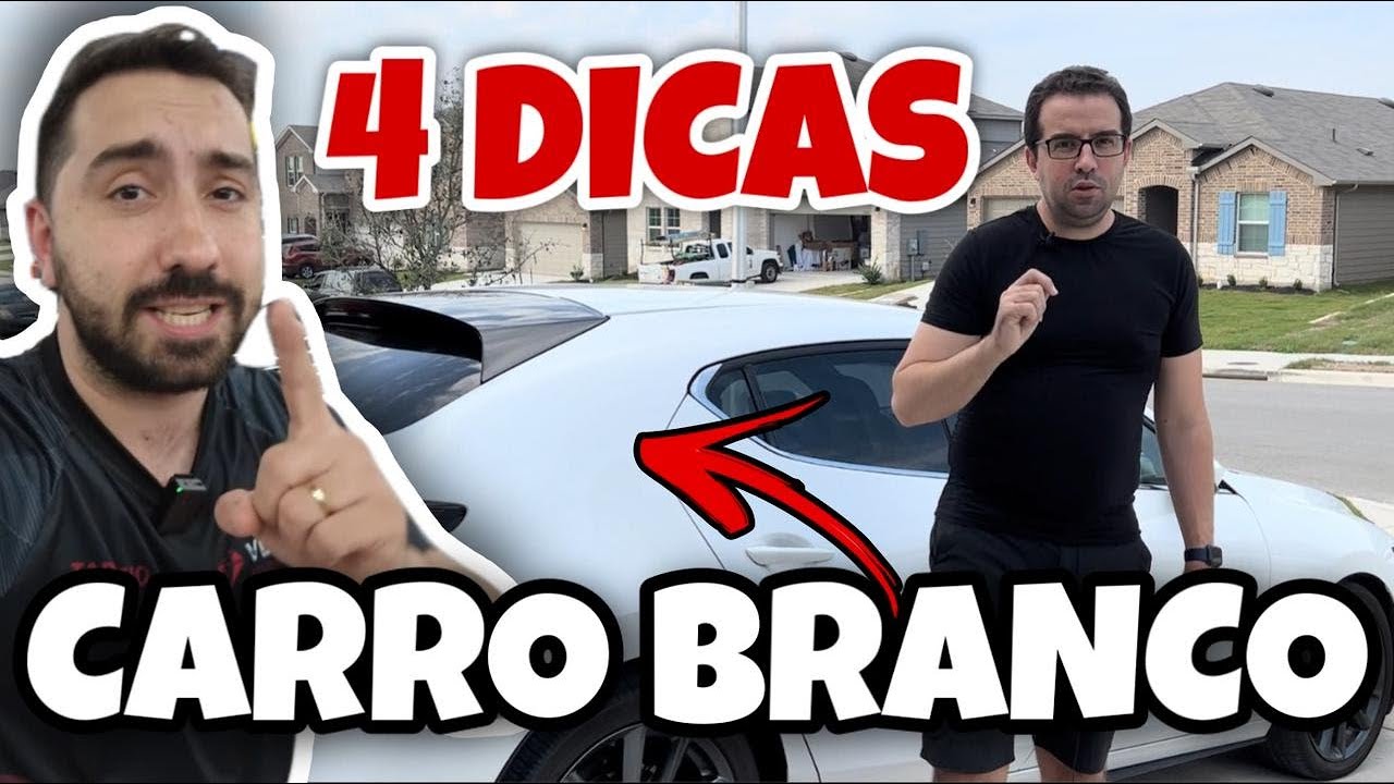 4 DICAS PARA CARROS BRANCOS | Fa&ccedil;a em Casa